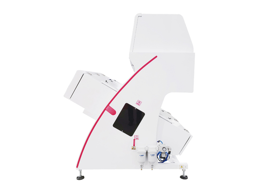 RGB CCD 옥수수 낟알 밀 색채 선별기 기계 4 급류 256 채널