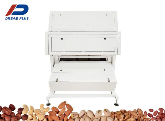 2Kw 견과류 색상 분류기 헤이즐넛 분류 기계 600-1200kg/h