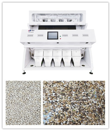 CCD RGB 옵티컬 화이트 콩 곡물선별기 5 급류 320 채널