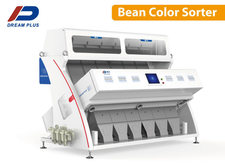 RGB 사진기를 가진 OEM 까만 콩 색깔 분류기 6 슈트